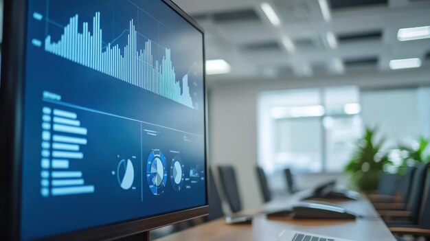 Аналітика фінансів на екрані